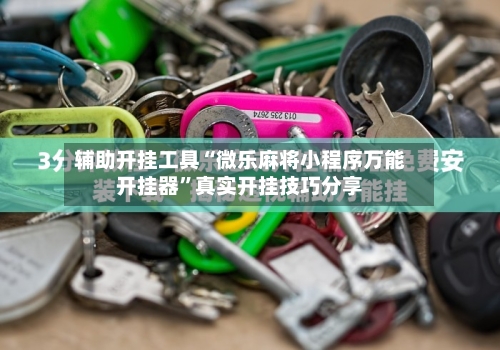 辅助开挂工具“微乐麻将小程序万能开挂器”真实开挂技巧分享-第1张图片