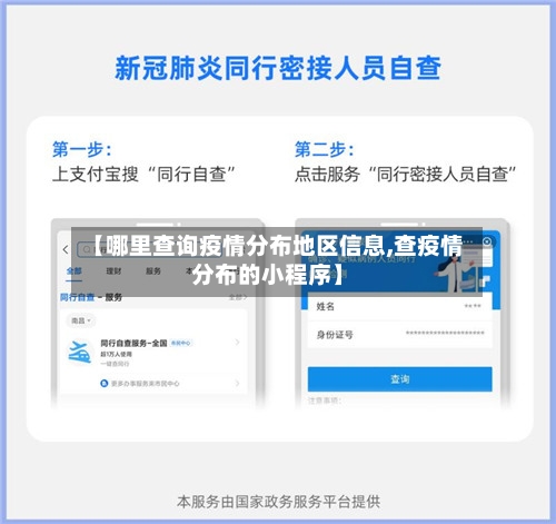 【哪里查询疫情分布地区信息,查疫情分布的小程序】-第1张图片