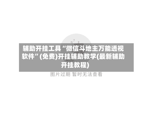 辅助开挂工具“微信斗地主万能透视软件	”(免费)开挂辅助教学(最新辅助开挂教程)-第1张图片