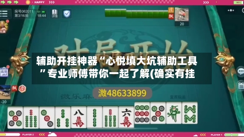 辅助开挂神器“心悦填大坑辅助工具	”专业师傅带你一起了解(确实有挂-第1张图片