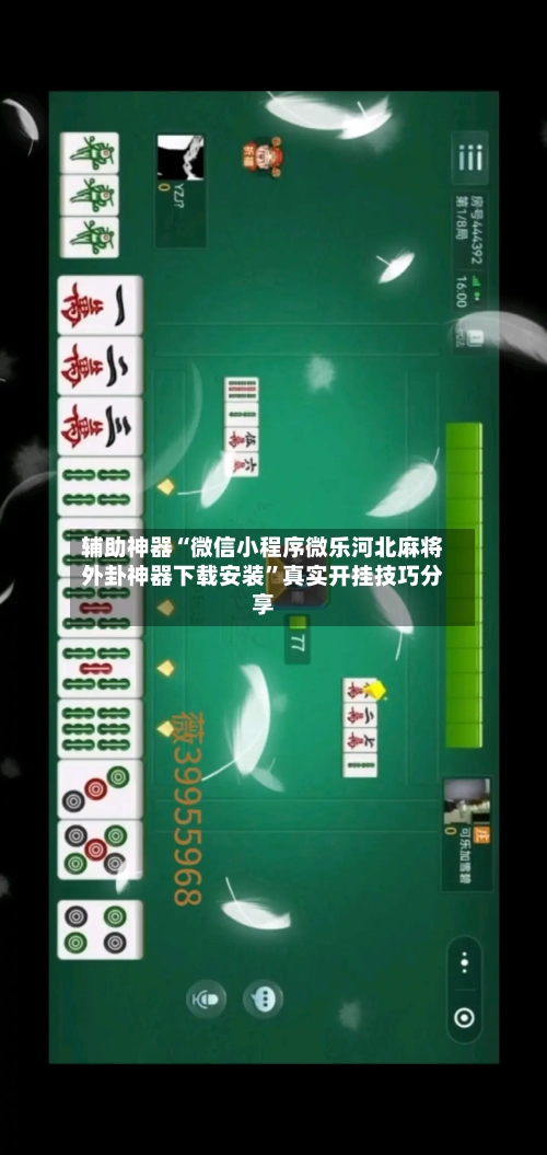 辅助神器“微信小程序微乐河北麻将外卦神器下载安装”真实开挂技巧分享-第1张图片