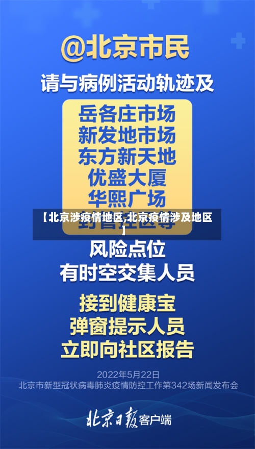 【北京涉疫情地区,北京疫情涉及地区】-第1张图片