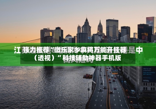 强力推荐“微乐家乡麻将万能开挂器（透视）	”科技辅助神器手机版-第1张图片