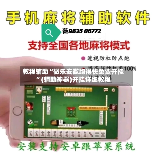 教程辅助“微乐安徽跑得快免费开挂”(辅助神器)开挂详细教程-第1张图片