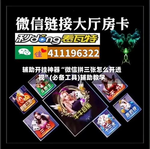 辅助开挂神器“微信拼三张怎么开透视”(必备工具)辅助教学-第1张图片