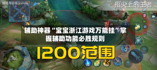 辅助神器“宝宝浙江游戏万能挂”掌握辅助功能必胜规则-第1张图片
