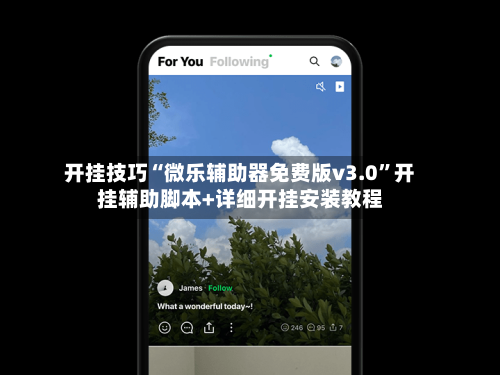 开挂技巧“微乐辅助器免费版v3.0	”开挂辅助脚本+详细开挂安装教程-第1张图片