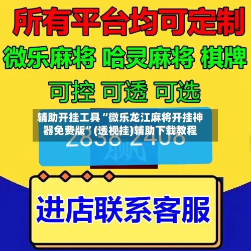 辅助开挂工具“微乐龙江麻将开挂神器免费版	”(透视挂)辅助下载教程-第1张图片