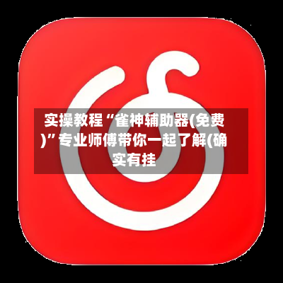 实操教程“雀神辅助器(免费)”专业师傅带你一起了解(确实有挂-第1张图片