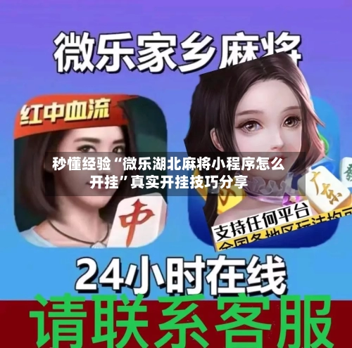 秒懂经验“微乐湖北麻将小程序怎么开挂”真实开挂技巧分享-第1张图片