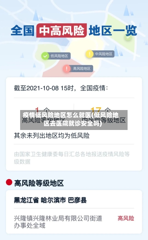 疫情低风险地区怎么就医(低风险地区去医院就诊安全吗)-第1张图片