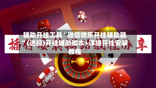 辅助开挂工具“微信微乐开挂辅助器”(透视)开挂辅助脚本+详细开挂安装教程-第1张图片