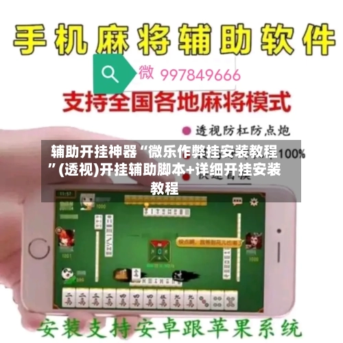 辅助开挂神器“微乐作弊挂安装教程”(透视)开挂辅助脚本+详细开挂安装教程-第1张图片