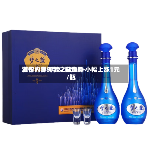 酒价内参5月27日费用发布：洋河梦之蓝M6+小幅上涨1元/瓶-第1张图片