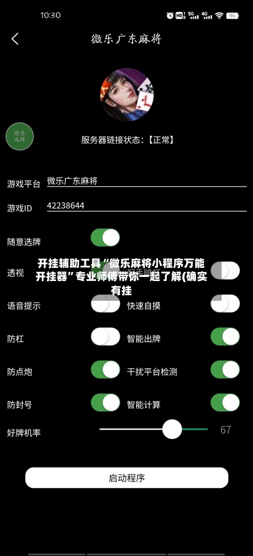 开挂辅助工具“微乐麻将小程序万能开挂器	”专业师傅带你一起了解(确实有挂-第1张图片