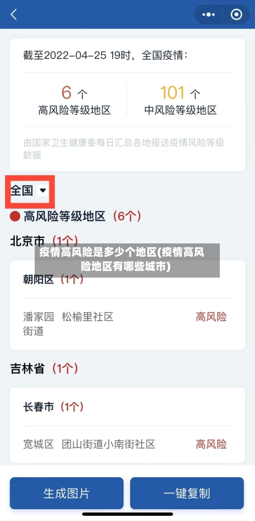 疫情高风险是多少个地区(疫情高风险地区有哪些城市)-第1张图片